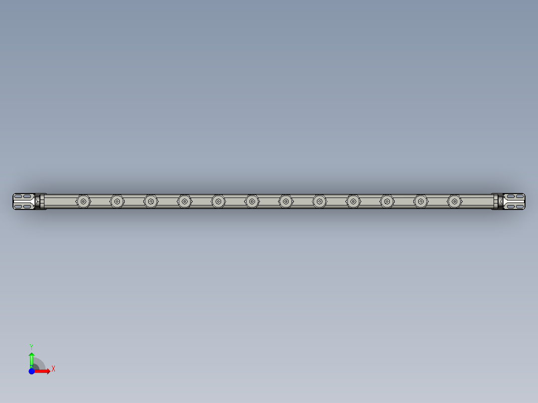 基恩士SJ-H084C+OP84297_kc图纸模型前视图