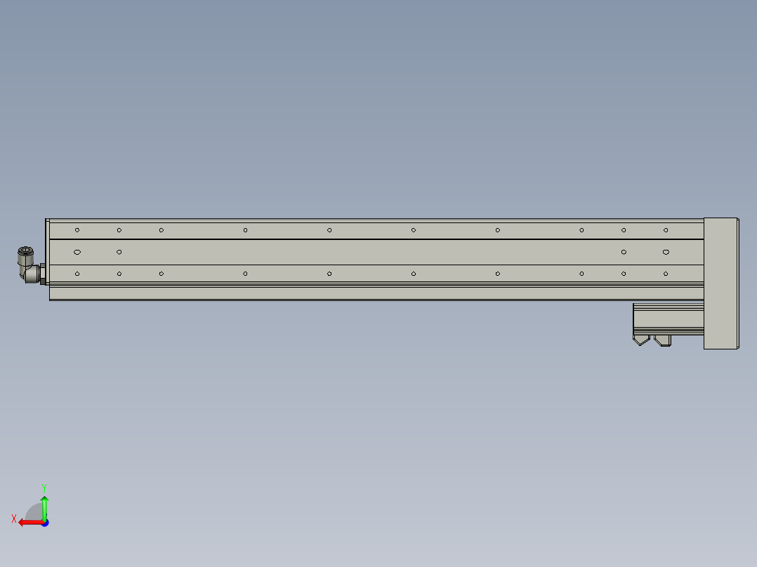 威洛博VC8-S600-BL-P10后视图