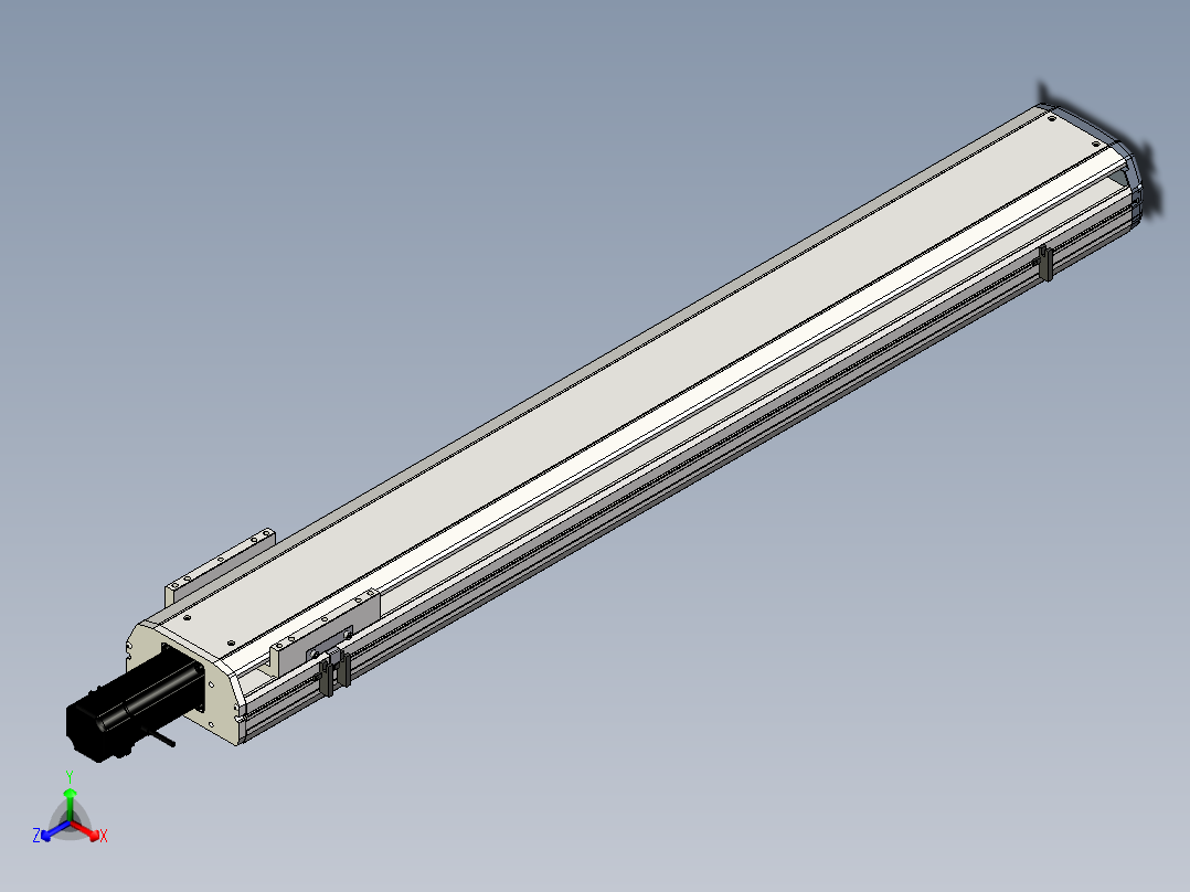 Toyo东佑达直线模组-ETH17-1100-BC-M40B正等轴测图