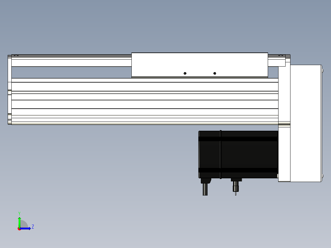 Toyo东佑达直线模组-ETH22-150-BM-750W左视图