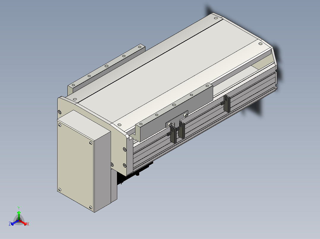 Toyo东佑达直线模组-ETH22-150-BM-750W正等轴测图