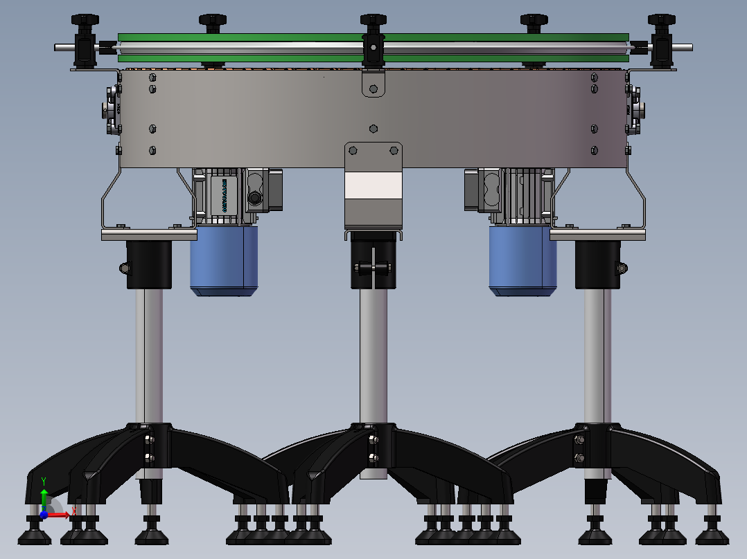 B112-旋转传输台前视图
