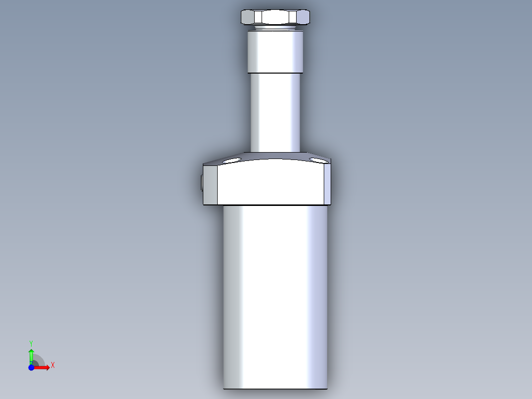 KOSMEKLHA0750-GL-Q40多系列多零件图纸模型前视图