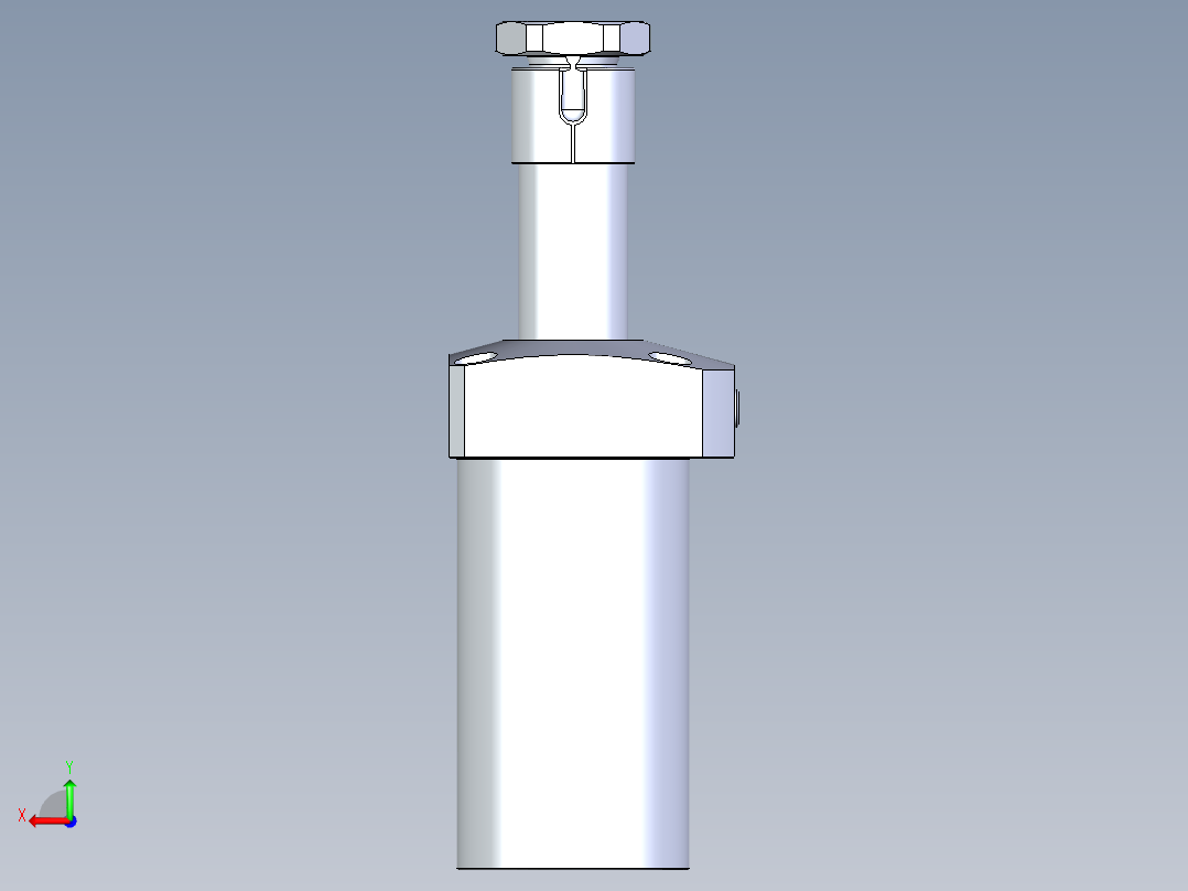 KOSMEKLHA0750-GL-Q40多系列多零件图纸模型后视图