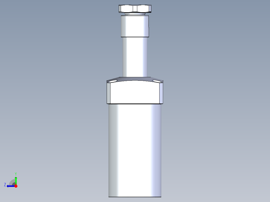 KOSMEKLHA0750-GL-Q40多系列多零件图纸模型右视图