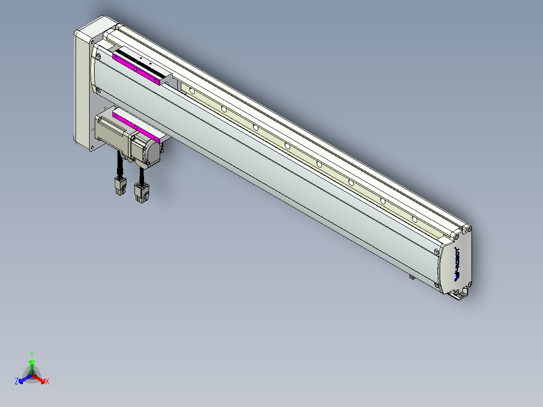 威洛博QF10-Lxx-C-S480-BL-ZP10-C3正等轴测图