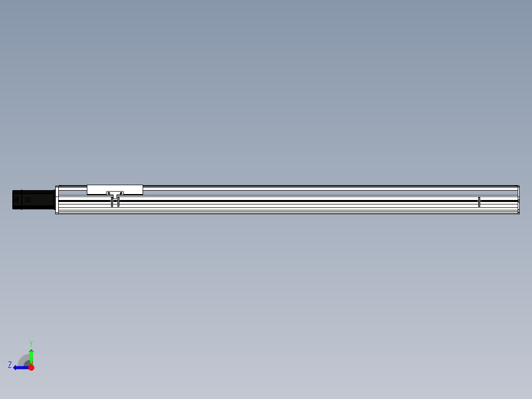 Toyo东佑达直线模组-ETH22-1500-BC-750W+煞車右视图