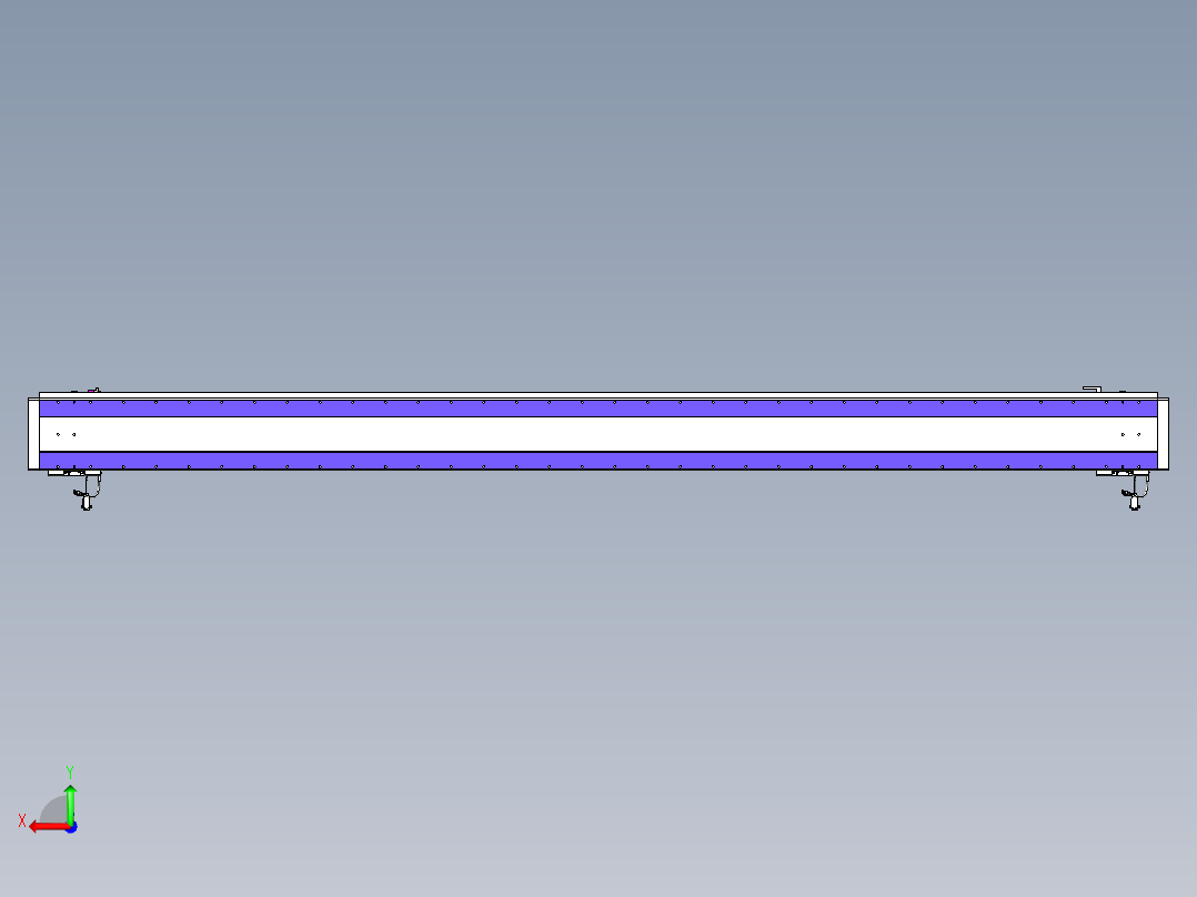 威洛博VL系列直线电机模组-2VL22H2-S3000后视图