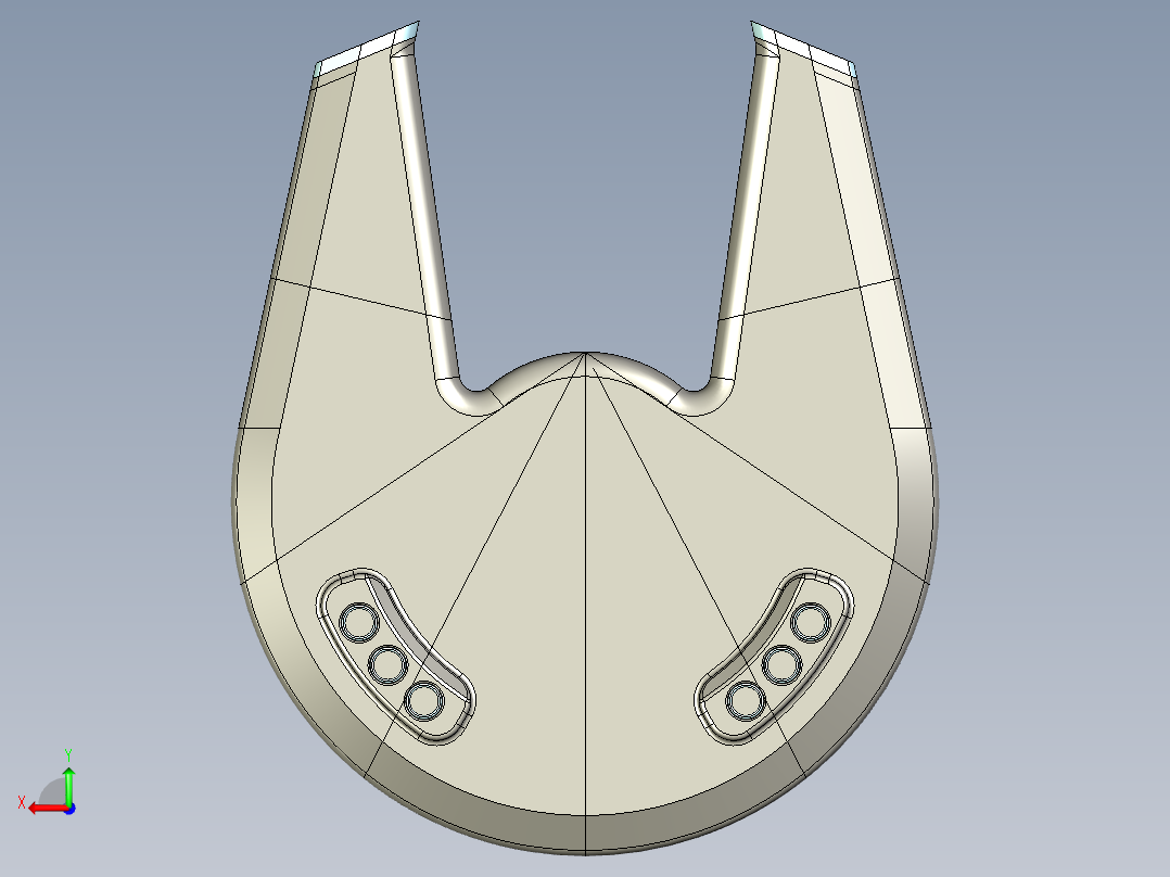 美国队长盾牌飞船后视图
