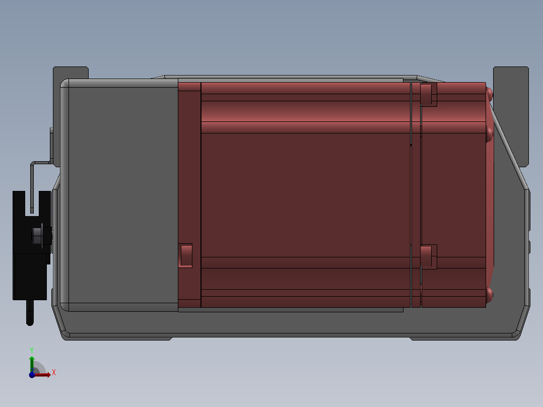 精密模组MT170-L125-2000-L-M75-C4前视图