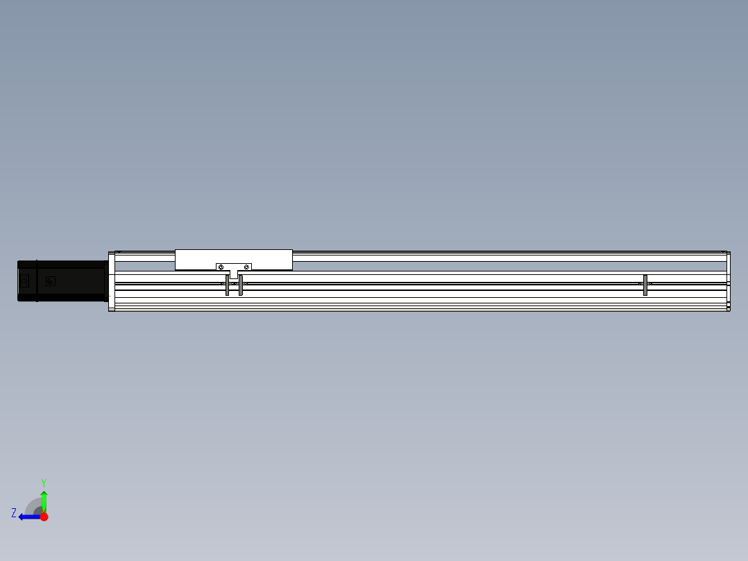Toyo东佑达直线模组-ETH22-800-BC-750W+煞車右视图