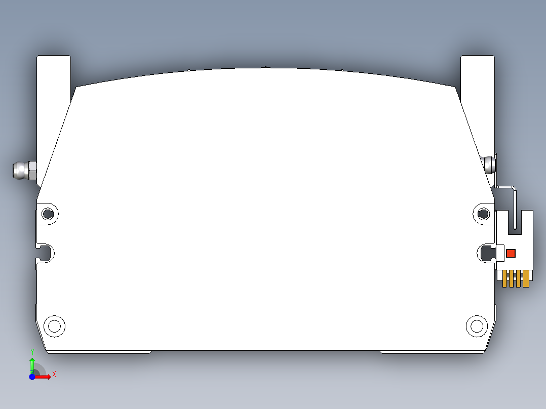 Toyo东佑达直线模组-ETH17M-1600-M-M40-C4前视图