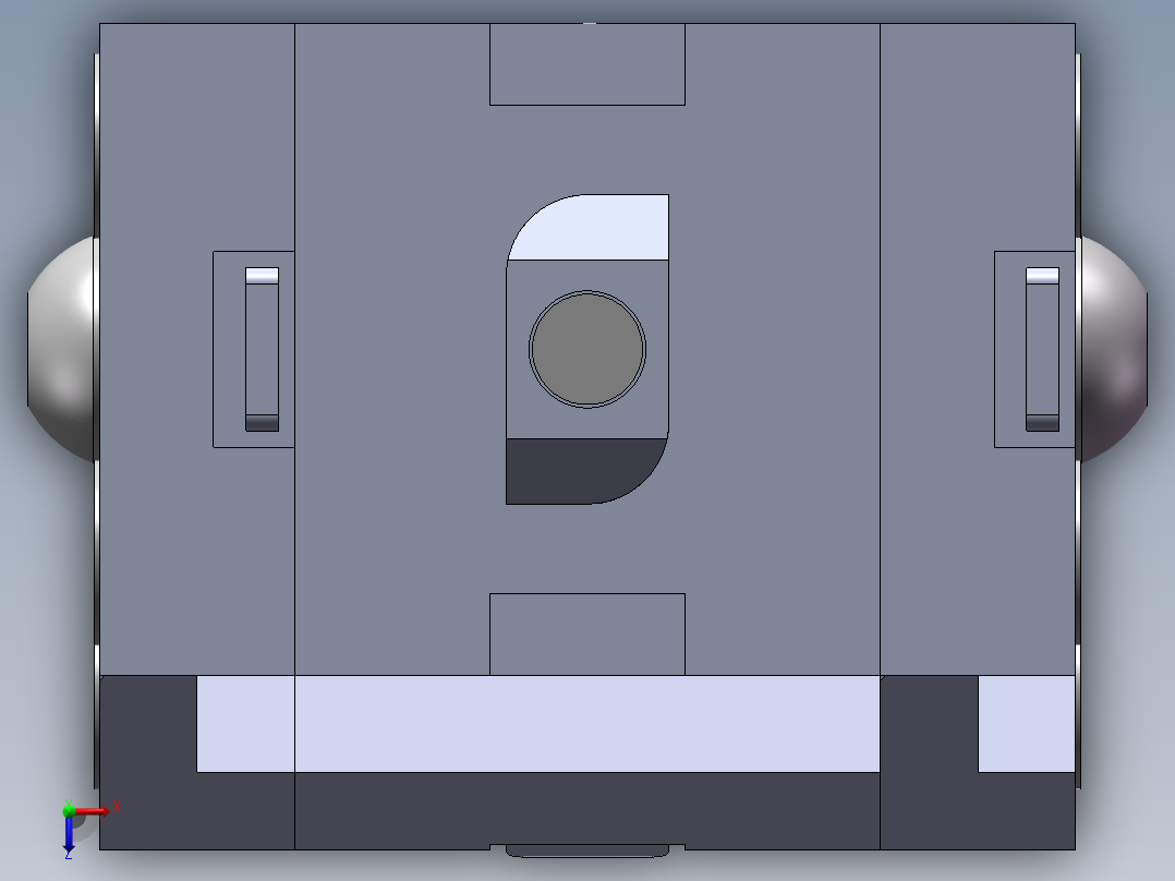 铝型材及其附件8.31.4060C俯视图