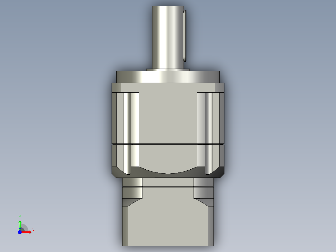 斜齿PGH142T-L2 22-95-130-M8.STEP前视图