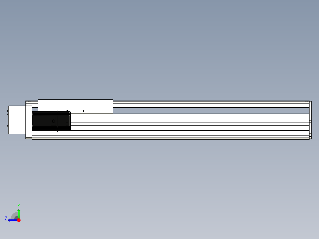 Toyo东佑达直线模组-ETH22-550-BL-400W右视图