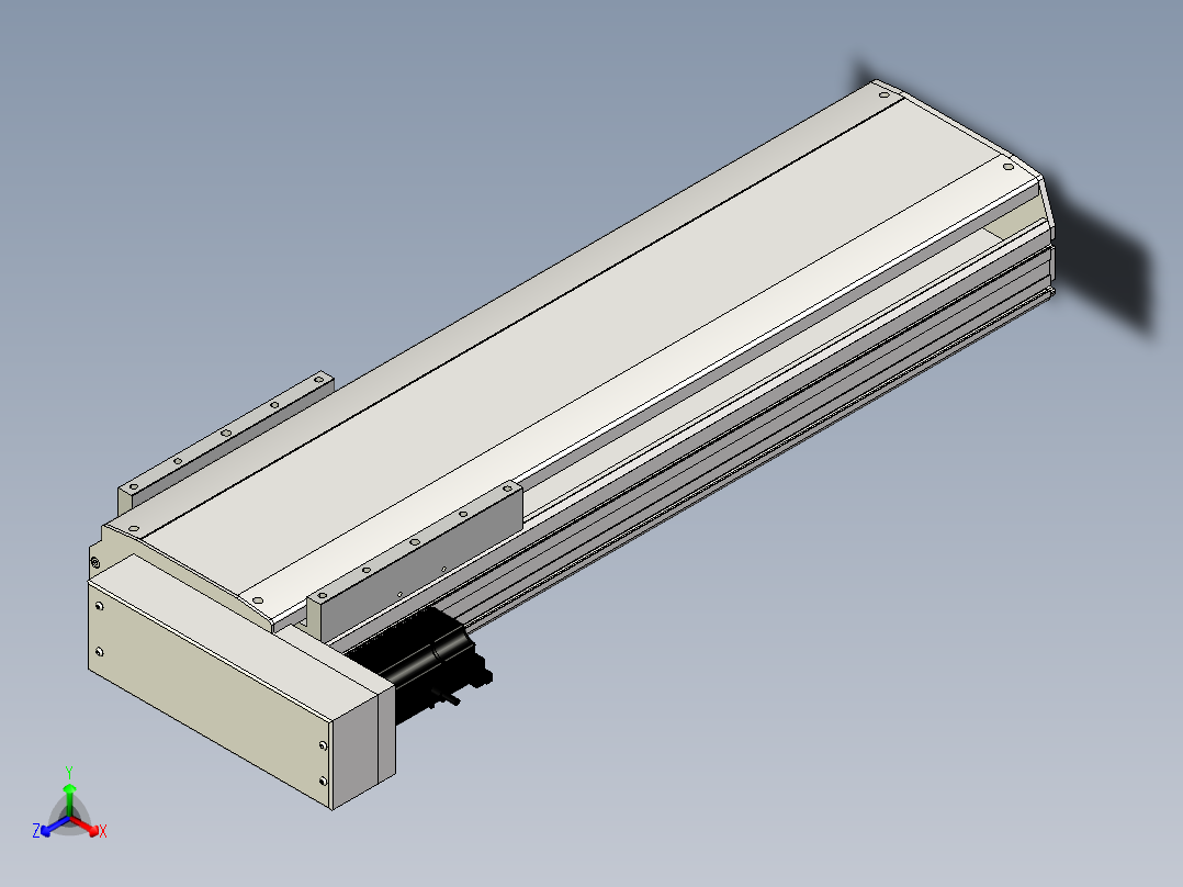 Toyo东佑达直线模组-ETH22-550-BL-400W正等轴测图