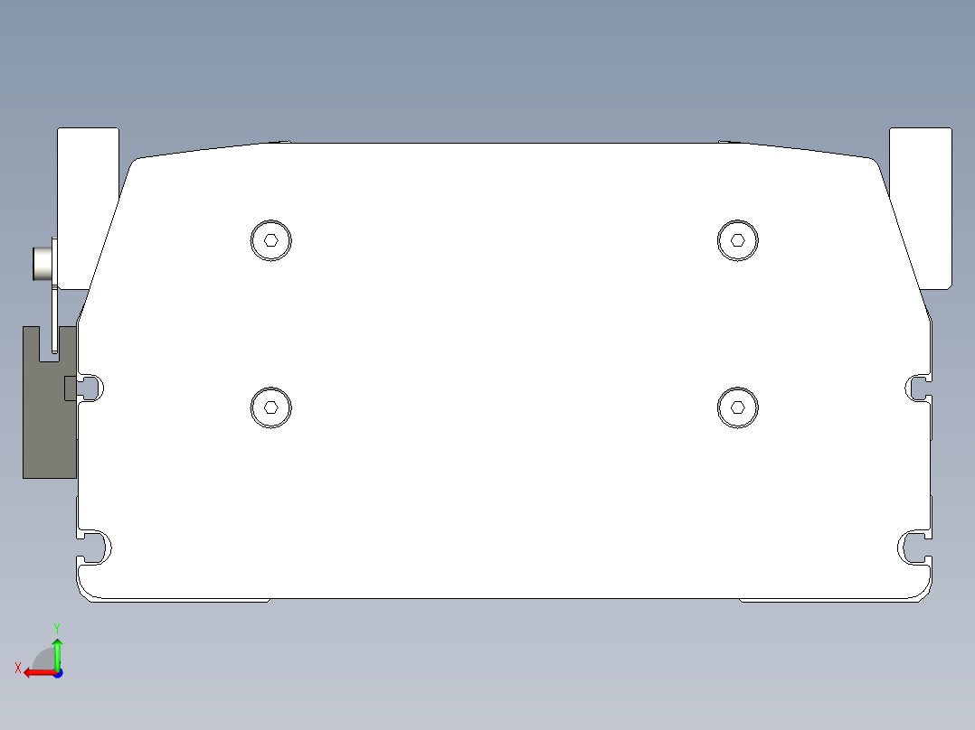 Toyo东佑达直线模组-ETH22-1100-M-750W后视图