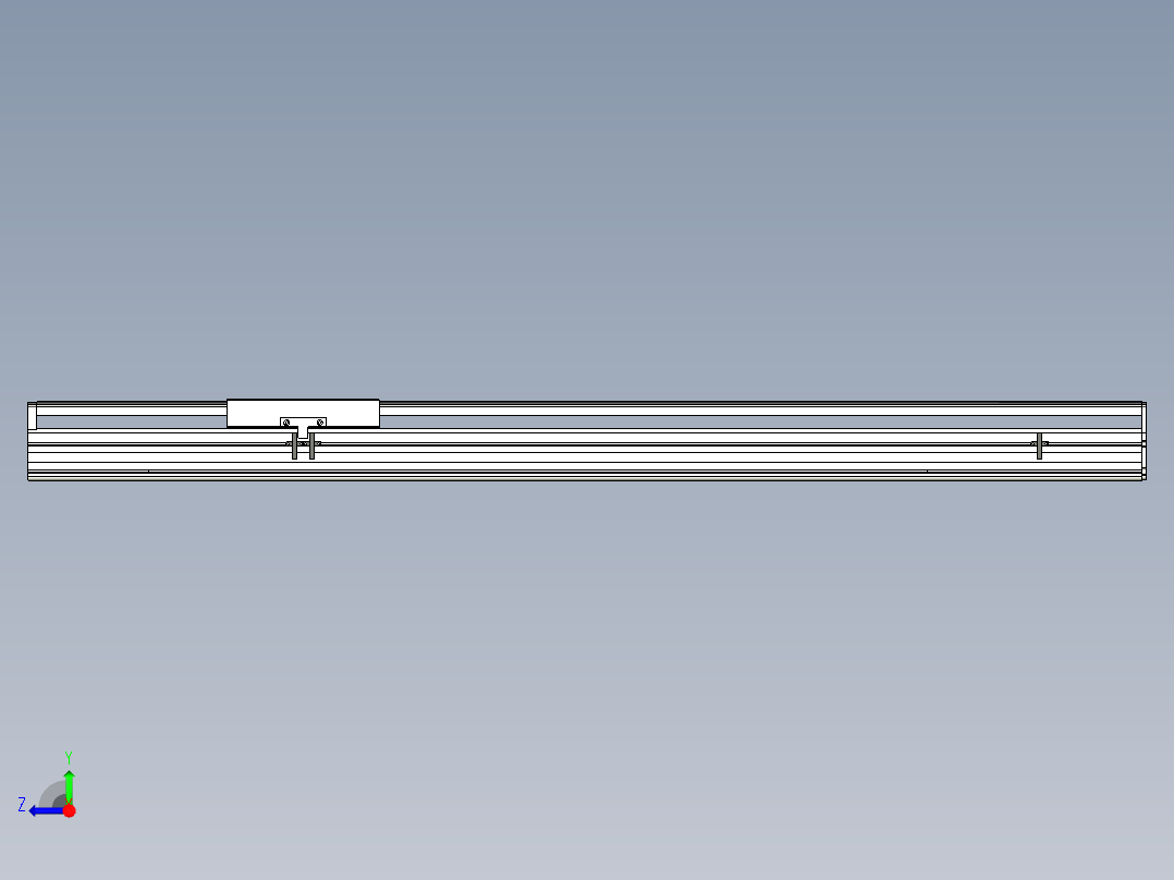 Toyo东佑达直线模组-ETH22-1100-M-750W右视图