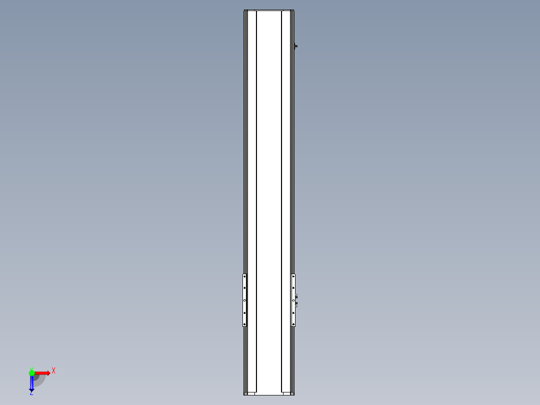 Toyo东佑达直线模组-ETH22-1100-M-750W俯视图