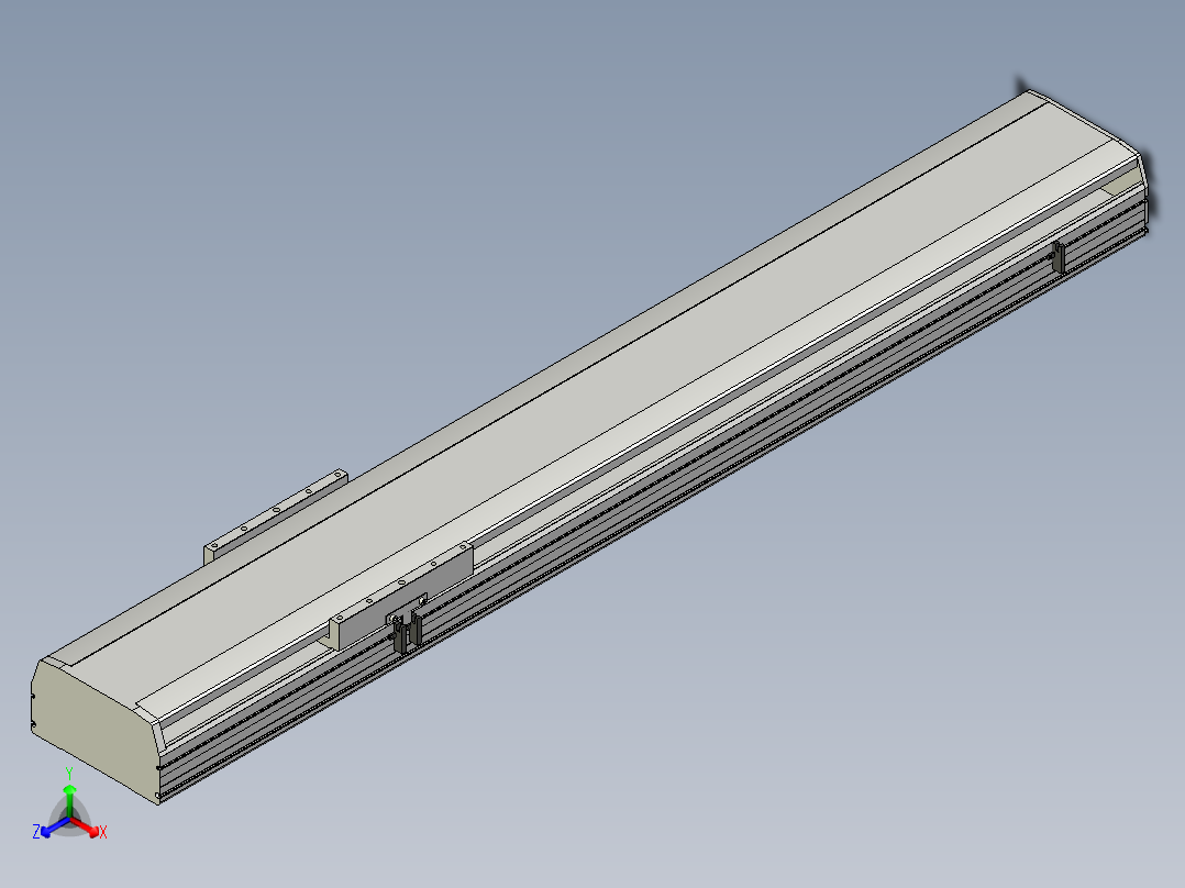 Toyo东佑达直线模组-ETH22-1100-M-750W正等轴测图