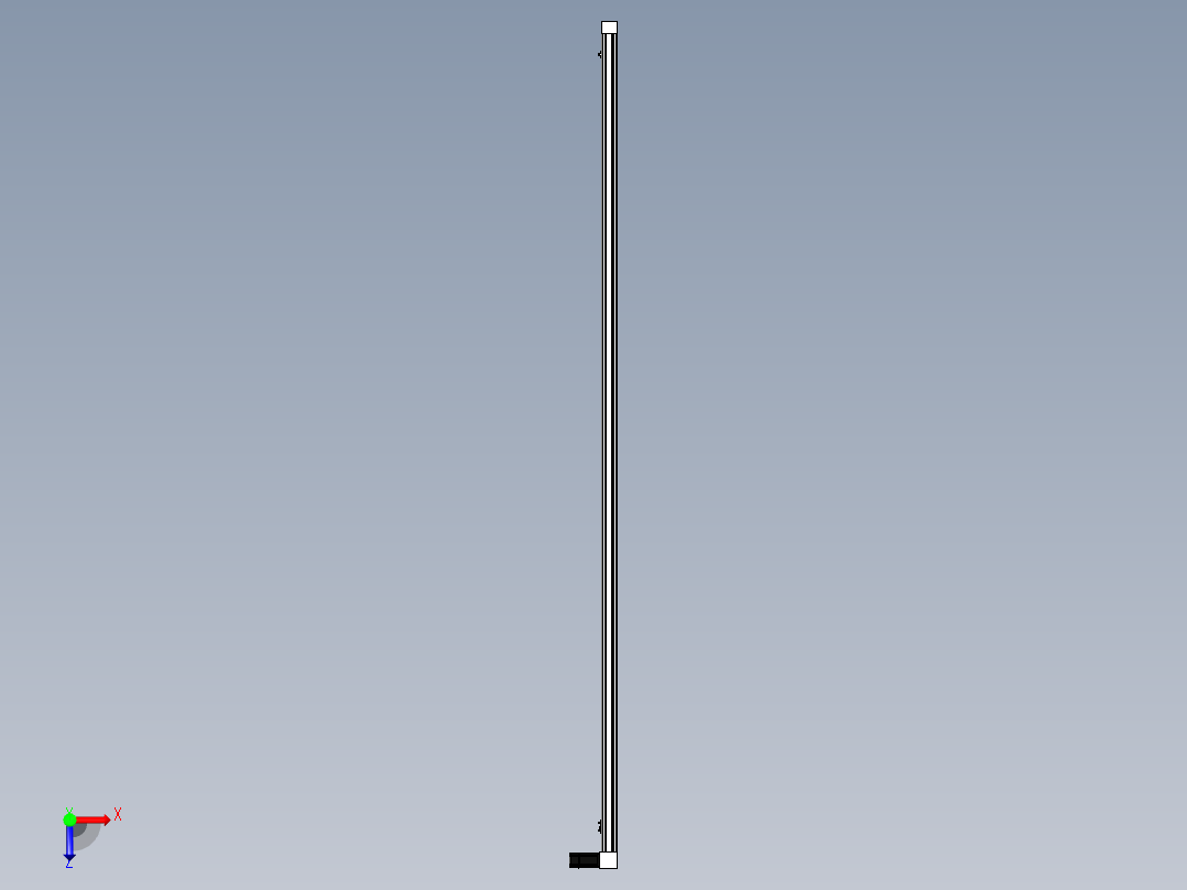 Toyo东佑达直线模组-M65M-X78-3200-L-P40-C4俯视图