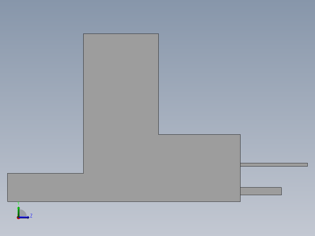 光电开关-EE-SX674（配接线端子）左视图