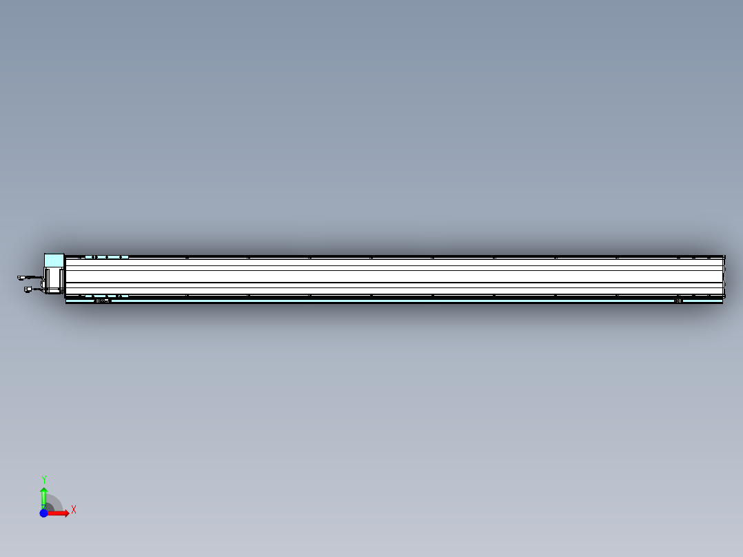 威洛博VBF同步带传动一般环境VBF14-L45-S1850-BRU-ZP40-C3前视图