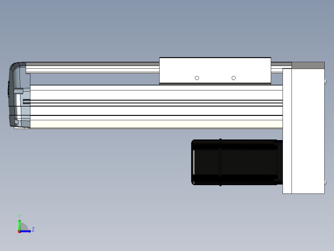 Toyo东佑达直线模组-ETH17-150-BM-M40左视图