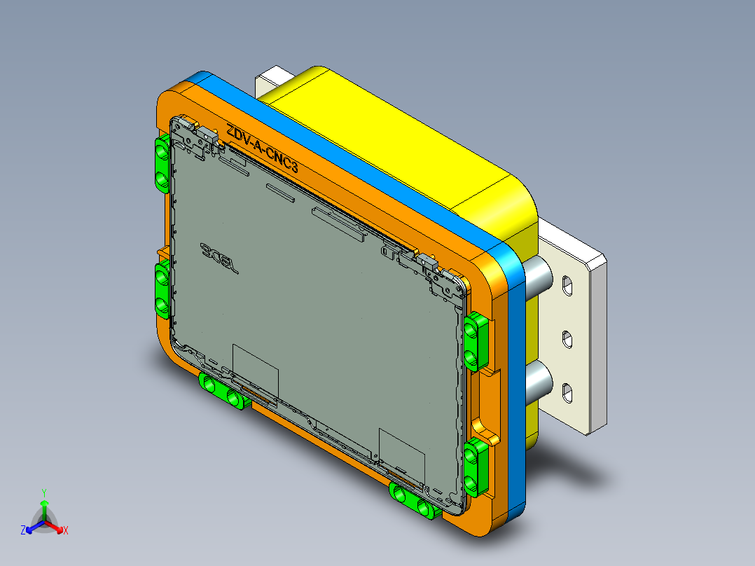 ZDV-A-CNC3-0429正等轴测图