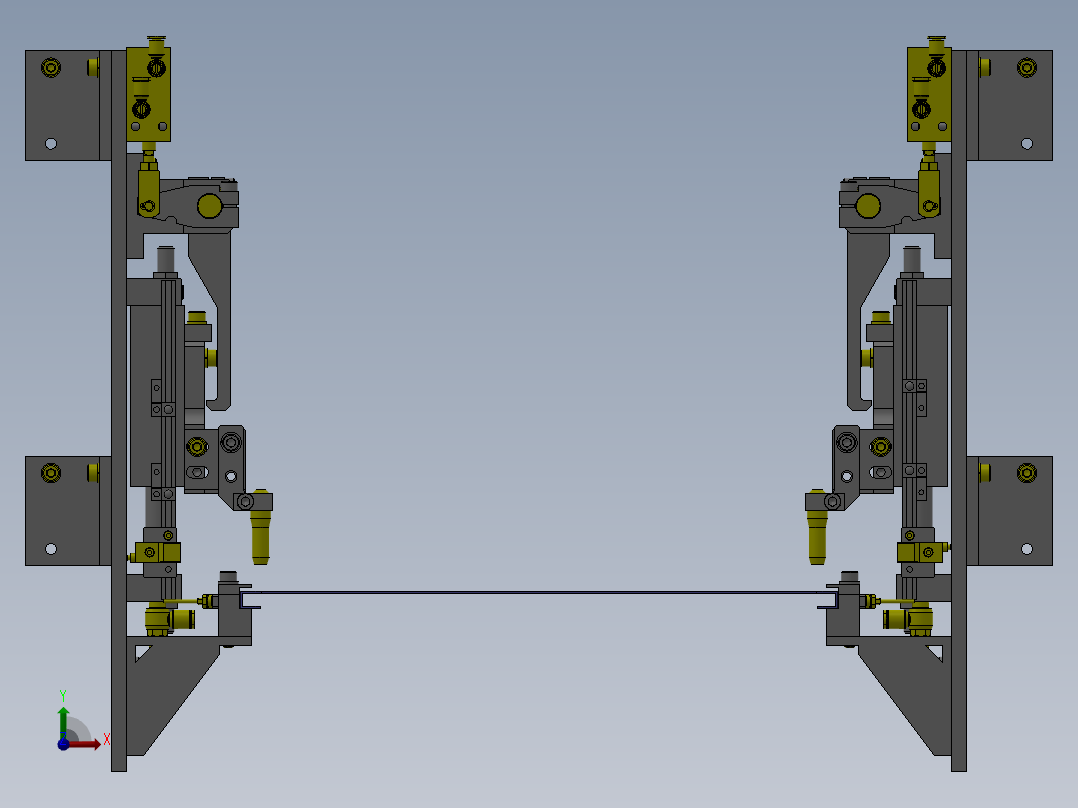 M35托盘定位前视图
