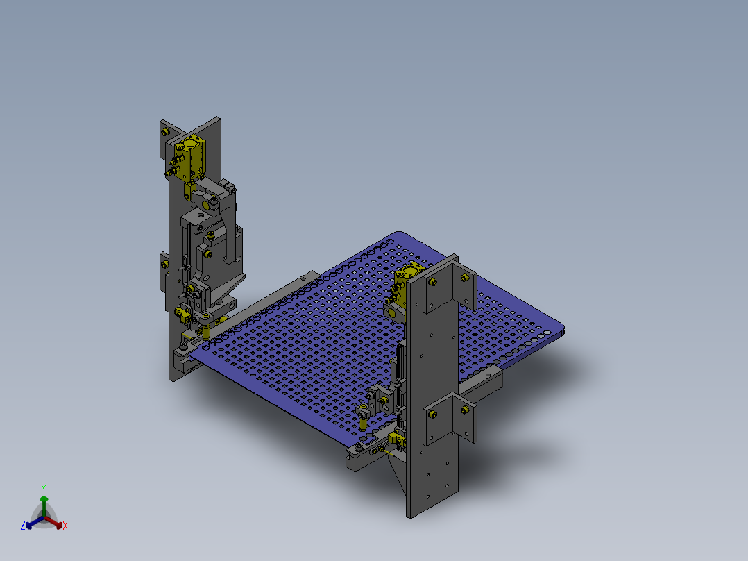 M35托盘定位正等轴测图