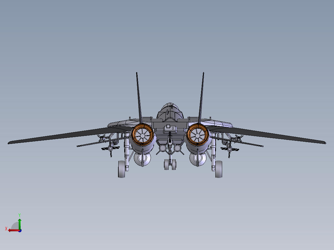 飞机1 (15)后视图