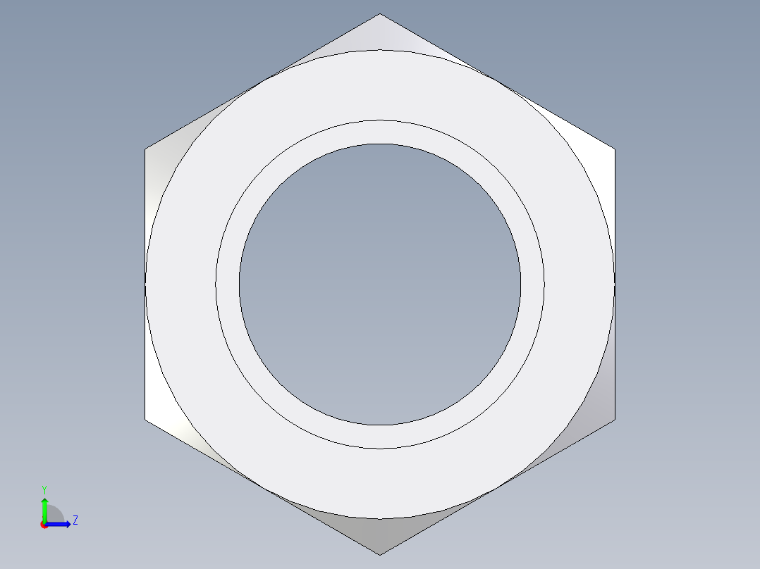 卡套式工业通用硬管接头EO_Weld_bulkhead_fitting_ESV42ZL71左视图