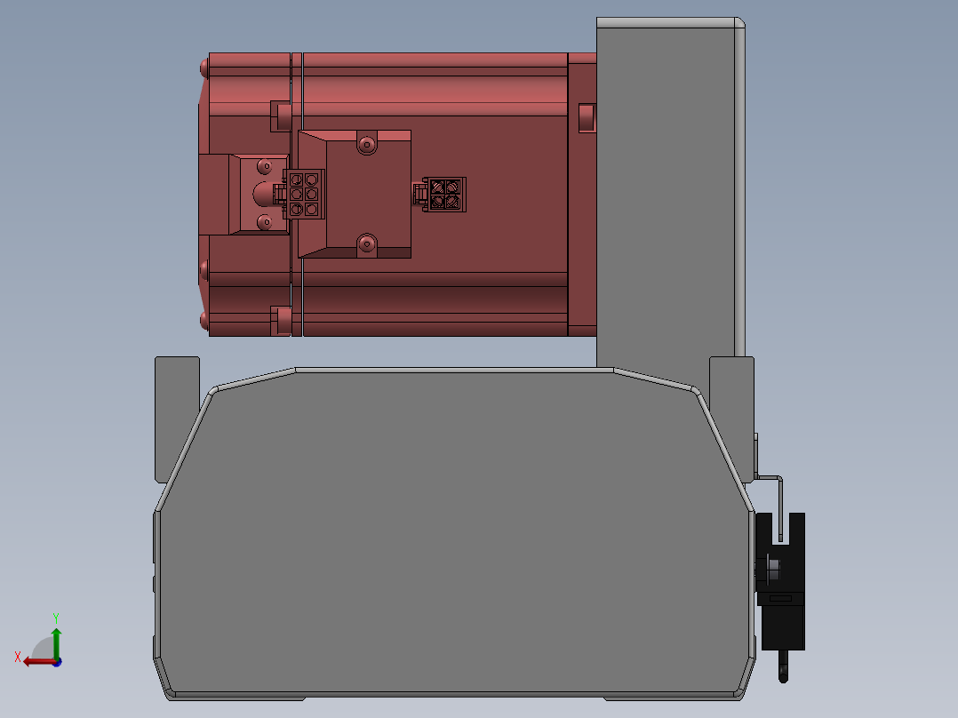 精密模组MT170-L125-2600-LU-M75-C4后视图