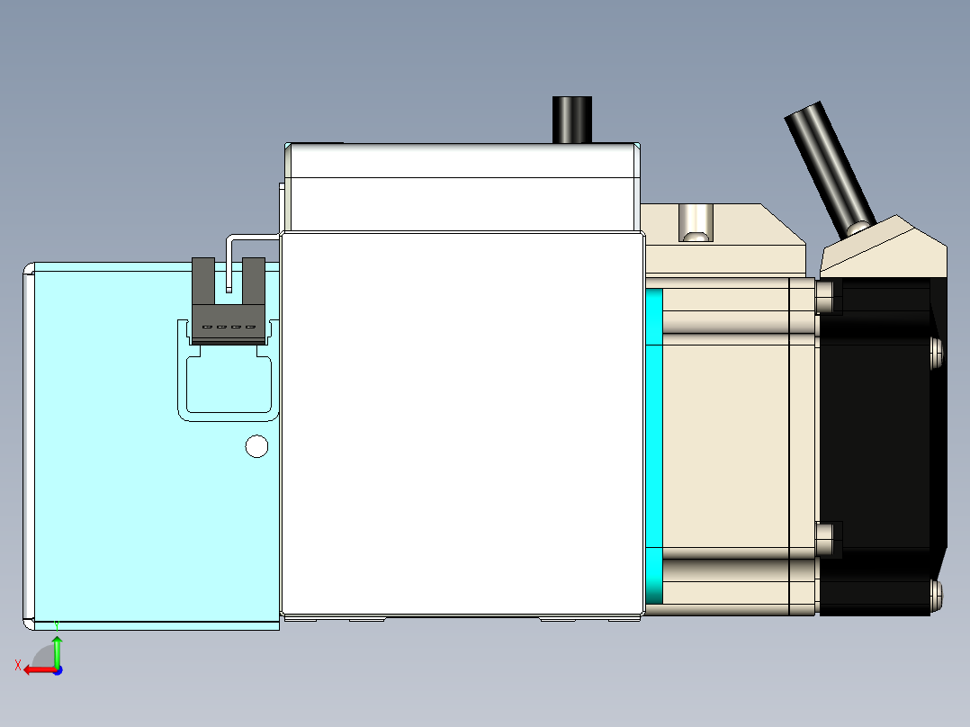 欧规系列-LB6A-L65-S900-BL-ZP40-C3后视图