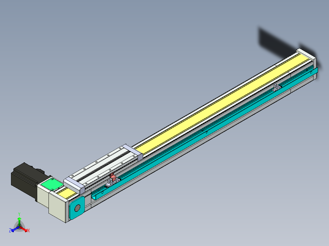 欧规系列-LB6-L130-C-S600-BR-P40-D3正等轴测图