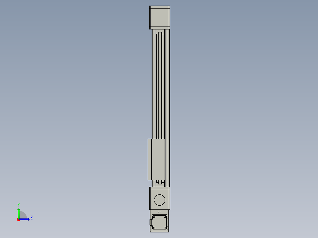 欧规系列-GB8-L96-S450-BR-P40-MS3左视图