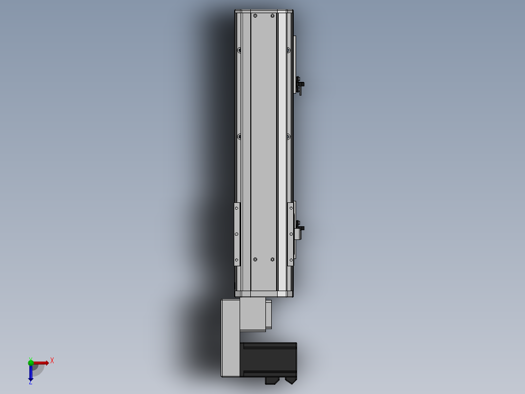 精密模组MT100-L78-250-L-M10-C4俯视图
