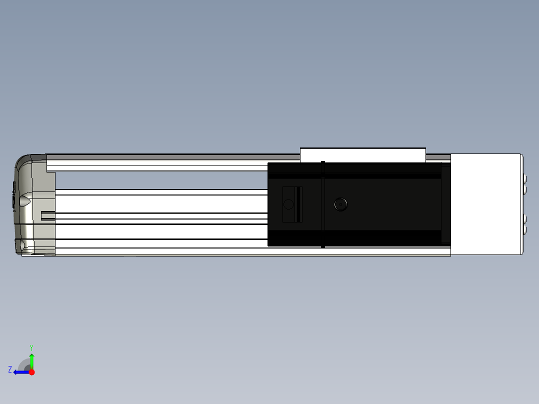 Toyo东佑达直线模组-ETH13-150-BR-200W+煞車右视图