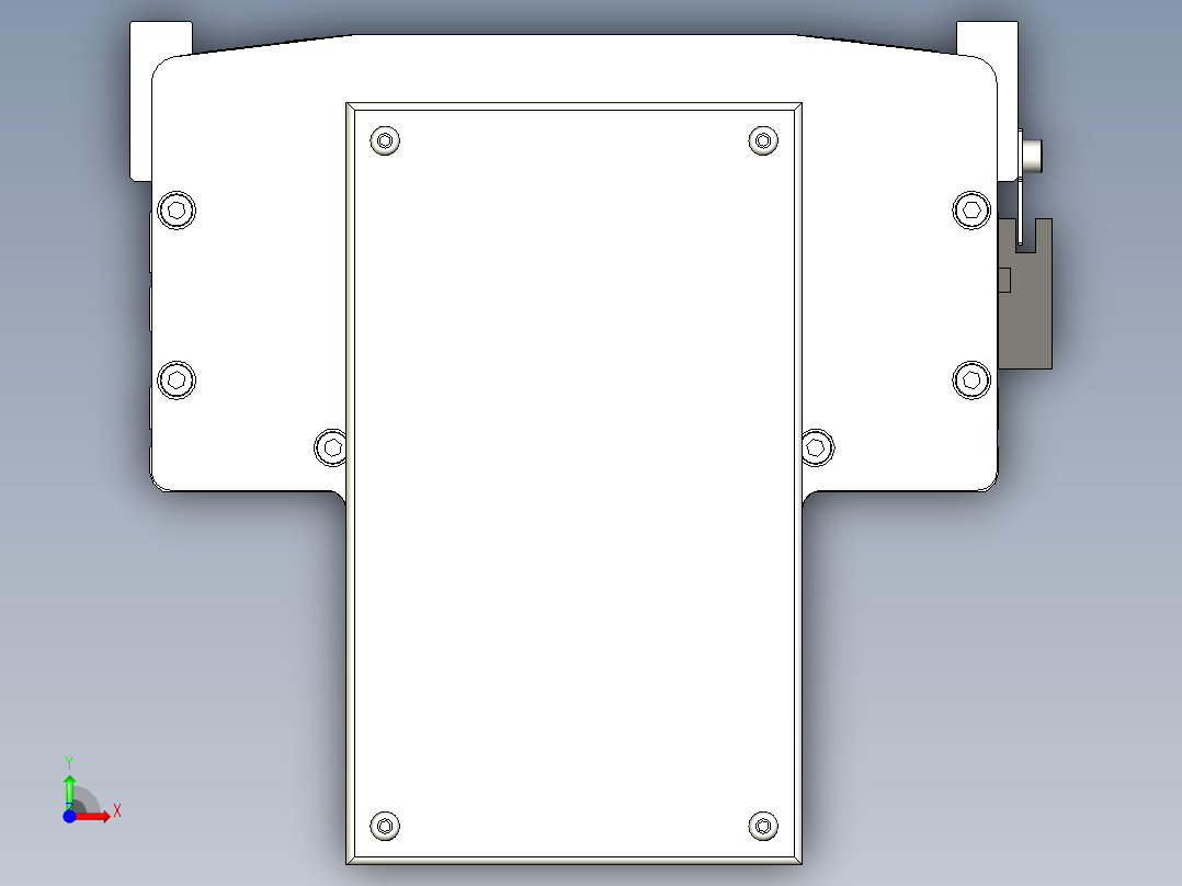 Toyo东佑达直线模组-ETH22-1050-BM-400W+煞車前视图