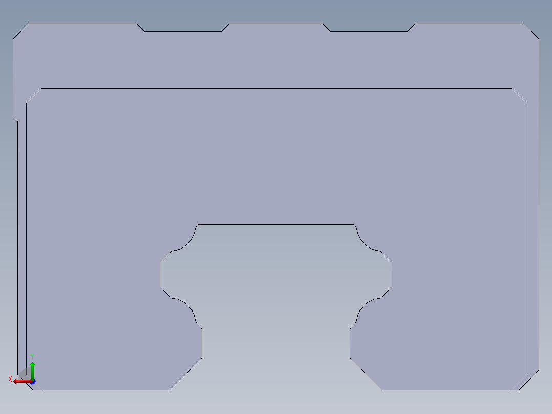 上银直线滑轨-HGH15CA 滑块后视图