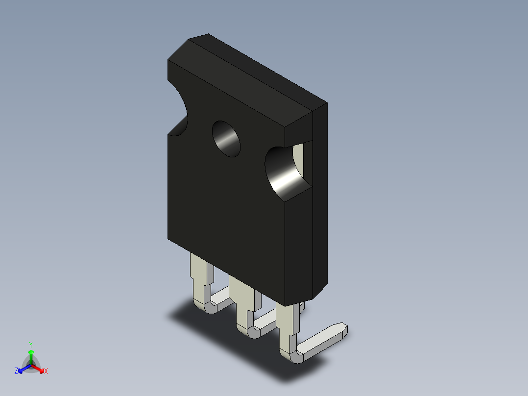 TO-247AC-HB正等轴测图