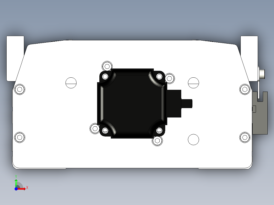 Toyo东佑达直线模组-ETH22-150-BC-400W+煞車前视图