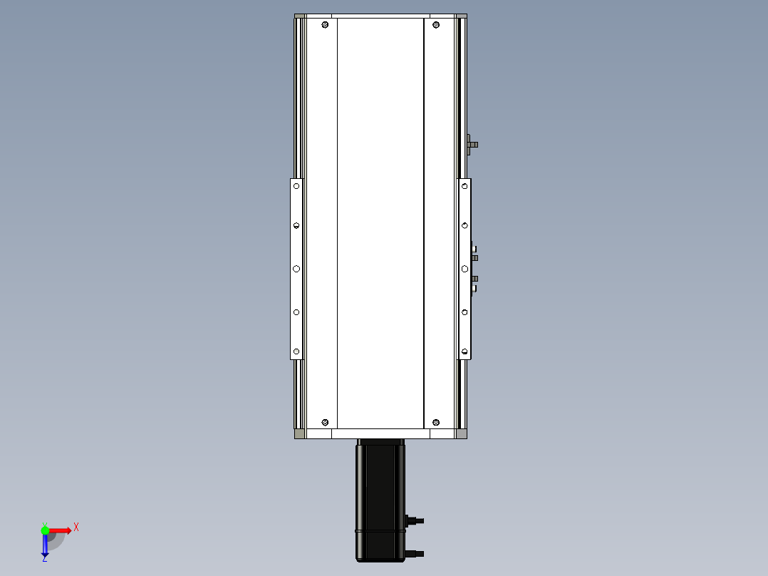 Toyo东佑达直线模组-ETH22-150-BC-400W+煞車俯视图