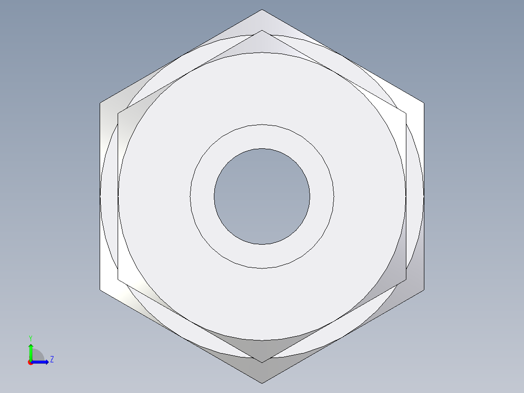 卡套式工业通用硬管接头EO_Bulkhead_union_SV12ZS71左视图