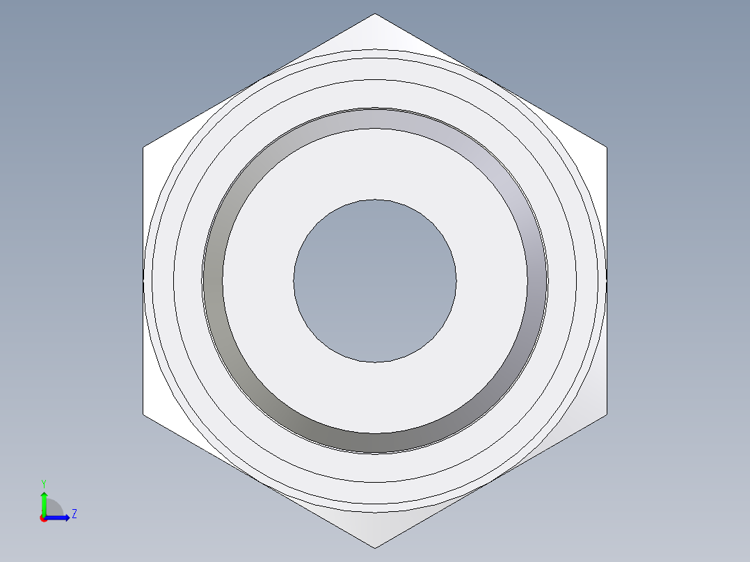 卡套式工业通用硬管接头EO_Standpipe_connector_EVGE14SMEDCF左视图