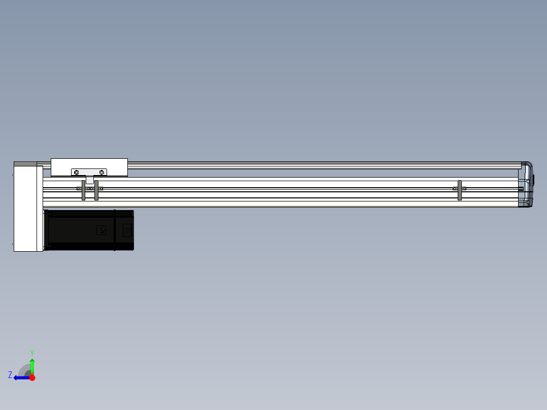 Toyo东佑达直线模组-ETH17-750-BM-M75B右视图