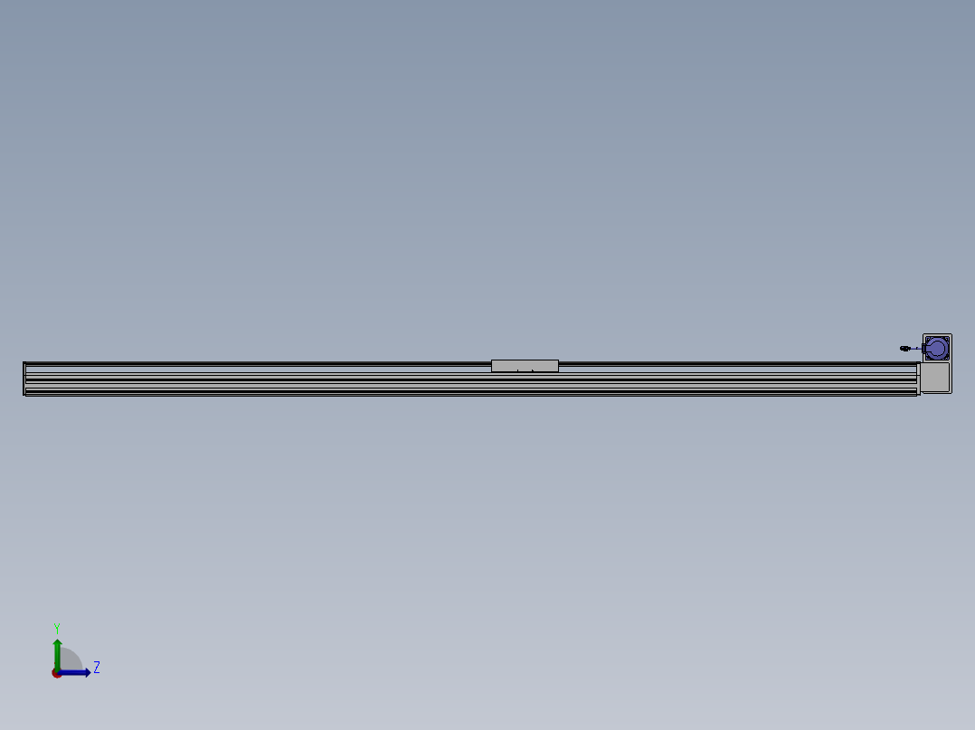 精密模组MT220-L150-2700-RU-M75-C4左视图