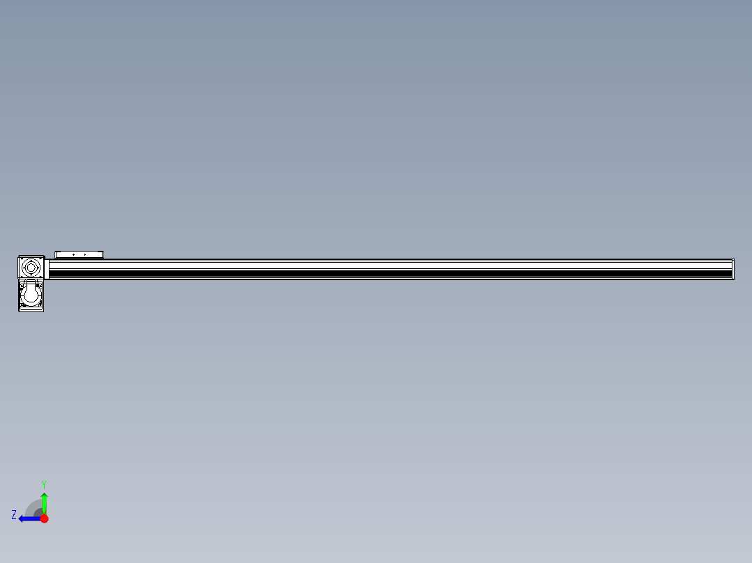 同步带全封闭直线模组TPA-HCB-105D-90-L1600-LP-C-P20-N3右视图
