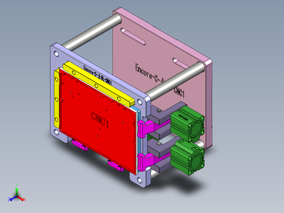 Encore-C-QX-CNC1-0607正等轴测图